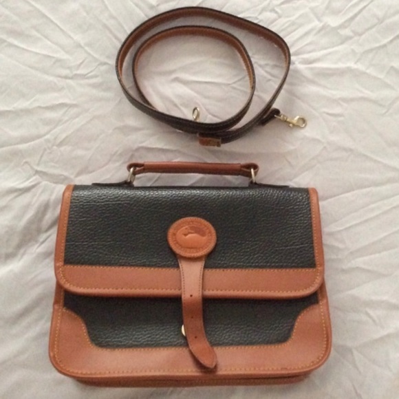vintage dooney and bourke messenger bolsa